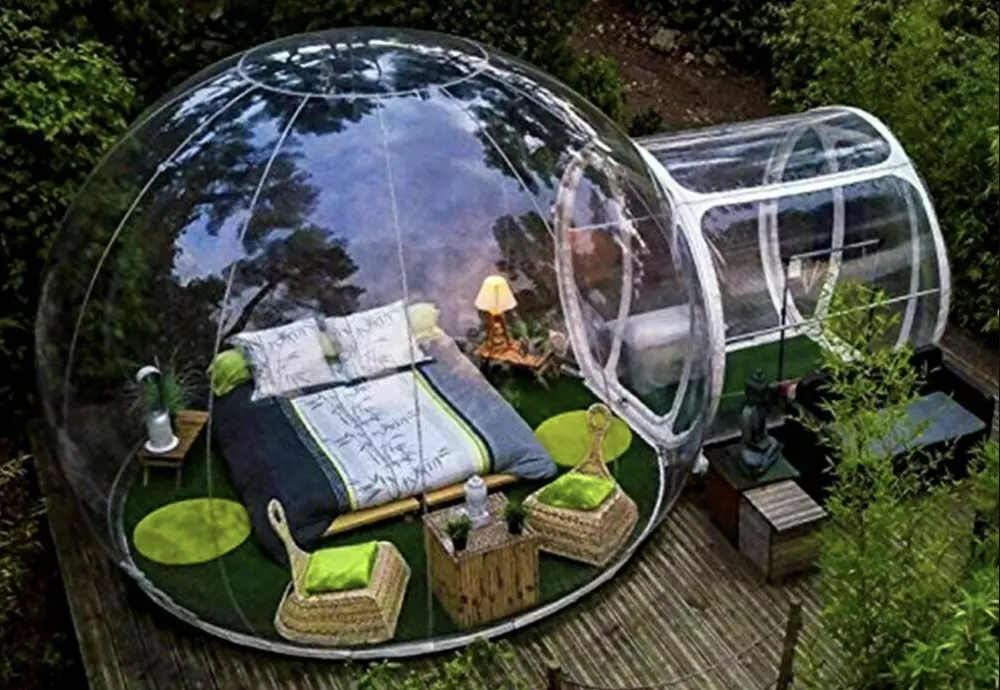 inflatable clear tent bubble