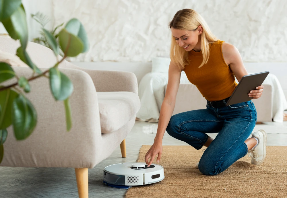 robot vacuum cleaner with wet mop