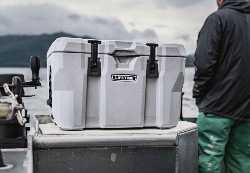 outdoor cooler with storage