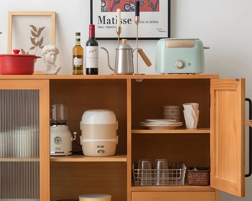 narrow sideboard cabinet