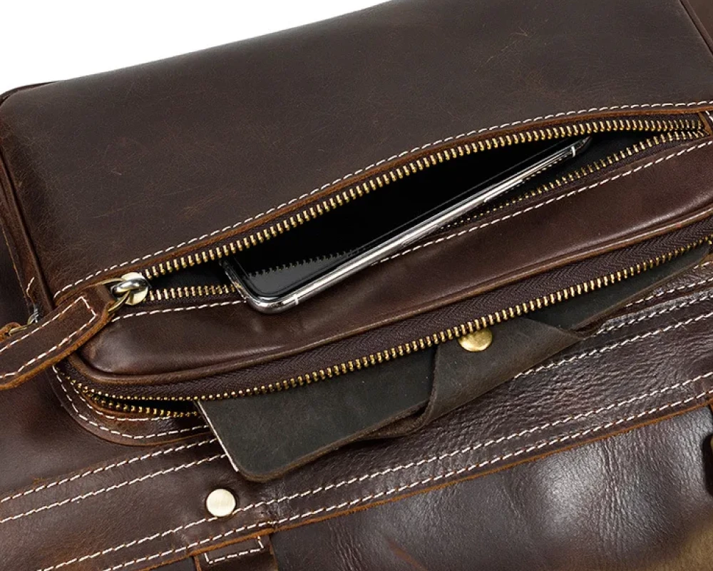 leather carry on bags for men